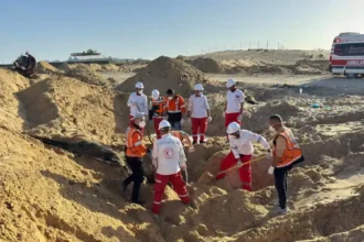 UN reports mass grave of Palestinian rescue workers killed in Israeli strikes