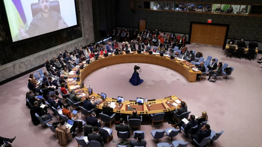 UN Security Council role in Ukraine crisis diplomacy amid escalating 2025 tensions