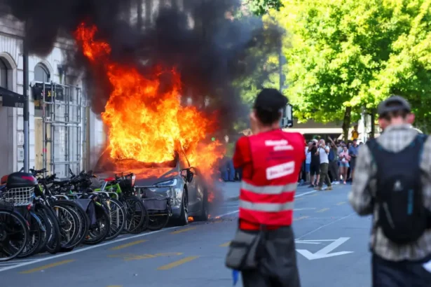 Anti-G7 Protest Tensions Geneva’s UN Office Windows Smashed as Violence Erupts