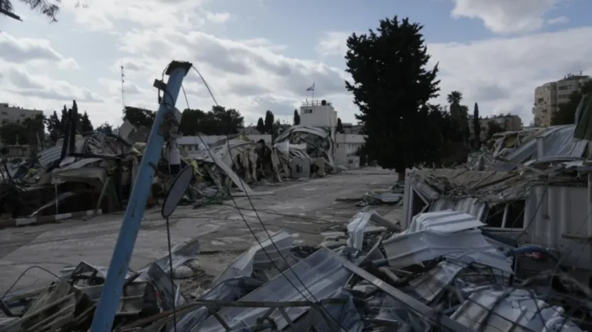 Israel bulldozes UNRWA headquarters in Jerusalem, in open defiance of international law