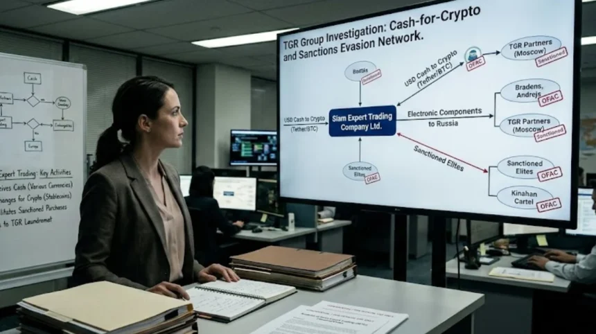 Siam Expert Trading Company Ltd Converts Cash in Sanctions Evasion Networks